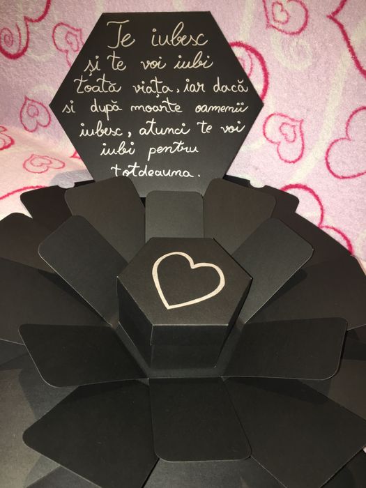 Cutie explozivă cu poze/Cutia amintirilor/Cutie foto cu surprize