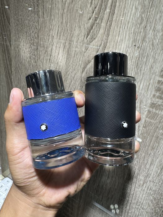 Mont Blanc Explorer Platinum Ultra Blue