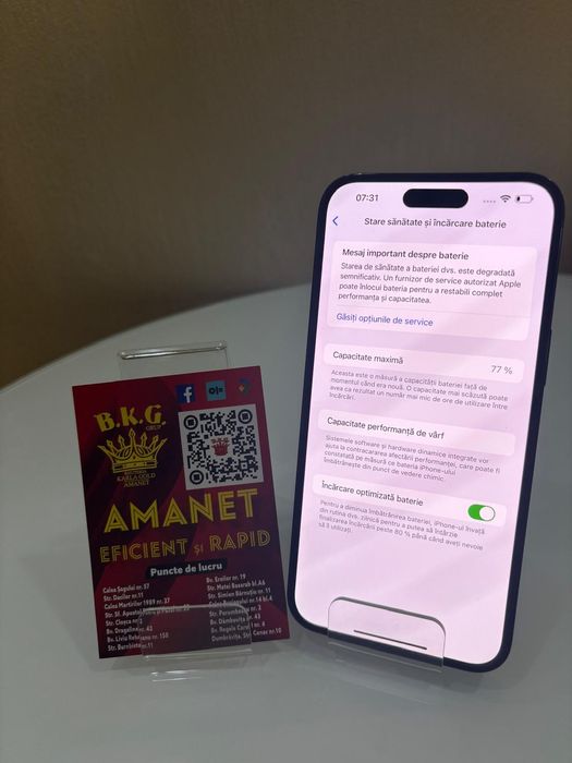 Iphone 14 Pro Max 256gb Amanet BKG