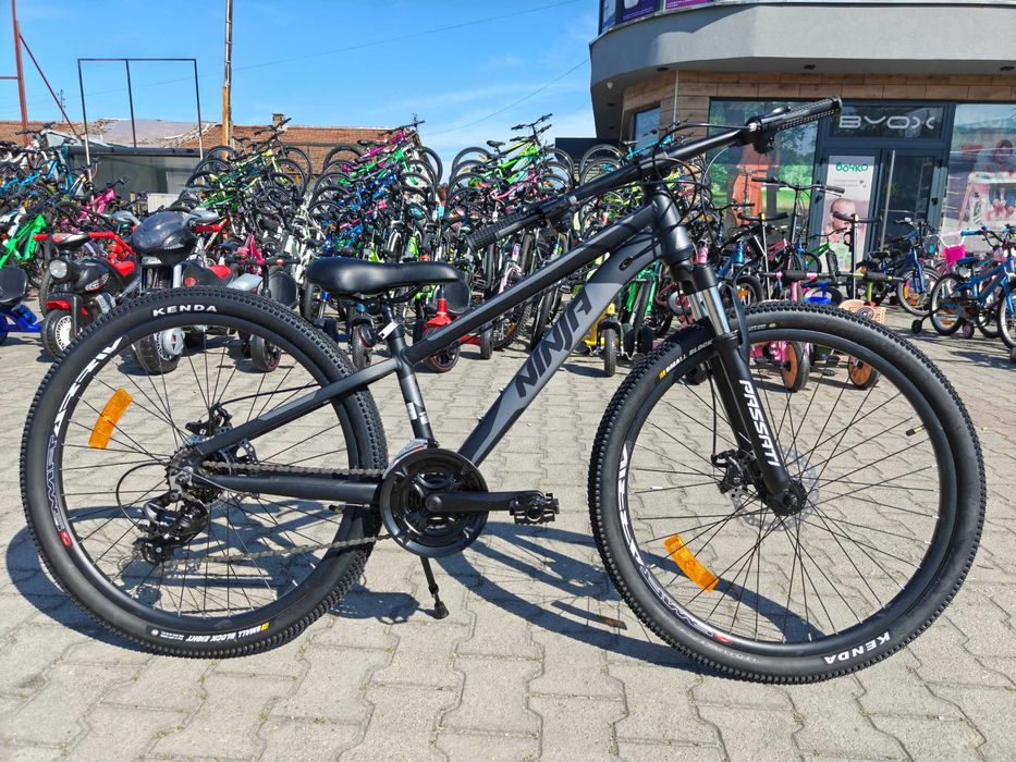 BG Алуминиев велосипед 26" NINJA черен