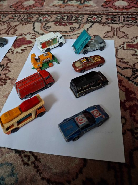 Set 14 masinute vintage,anii 70 sec.20,uzate,conf.descriere/foto