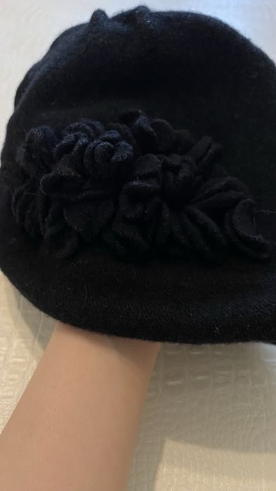 Шапка шерстяная и перчатки