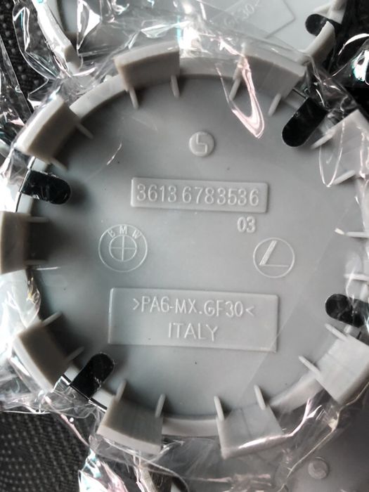 Capace roti jante aliaj BMW M Power 68mm E46 E70 E90 E60 X1 X3 X5 X6