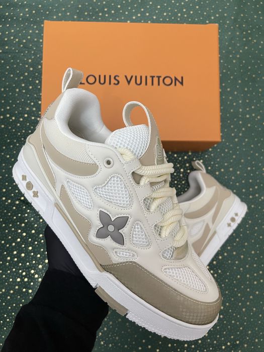 Louis Vuitton Skate Beige White - Calitate Premium
