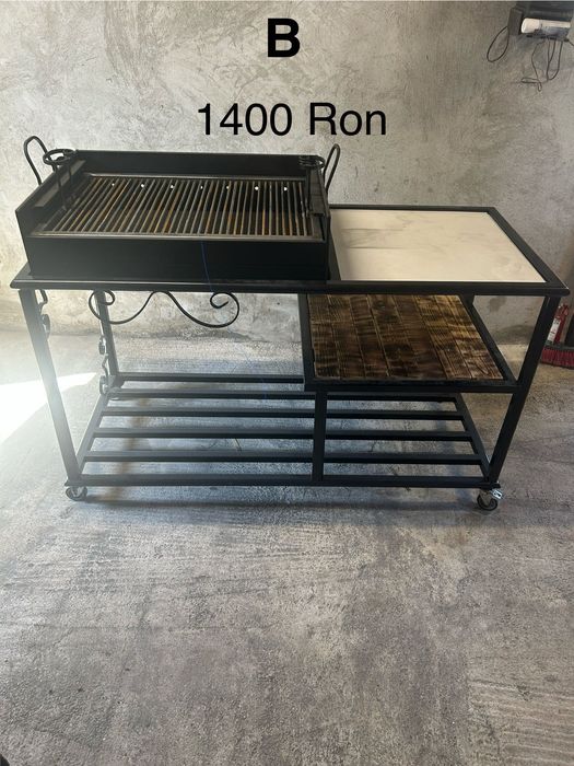 Grătar masă de lucru,sobă rachetă și alte modele