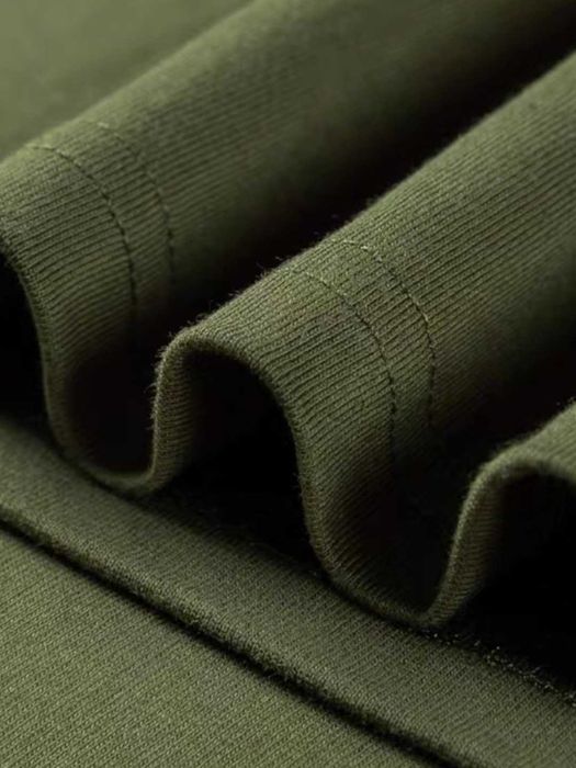 Erkaklar uchun bir xil rangdagi futbolka, 100% paxta