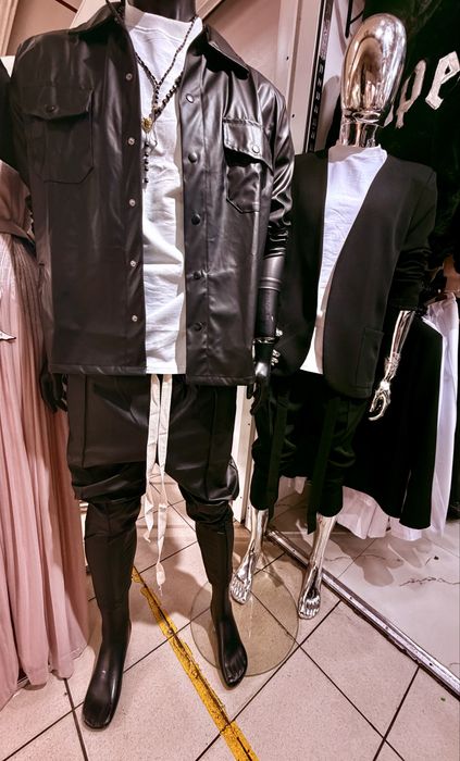 Pantaloni cu siret lung ,PIELE , calitate premium!