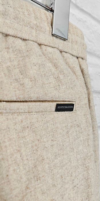 Scotch & Soda Оригинален мъжки вълнен панталон размер W33 L32