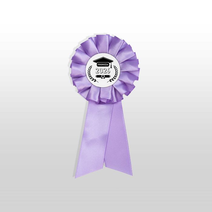 Toca, Esarfa si Cocarda, Set Nepersonalizat, Lila, Liceu, Facultate