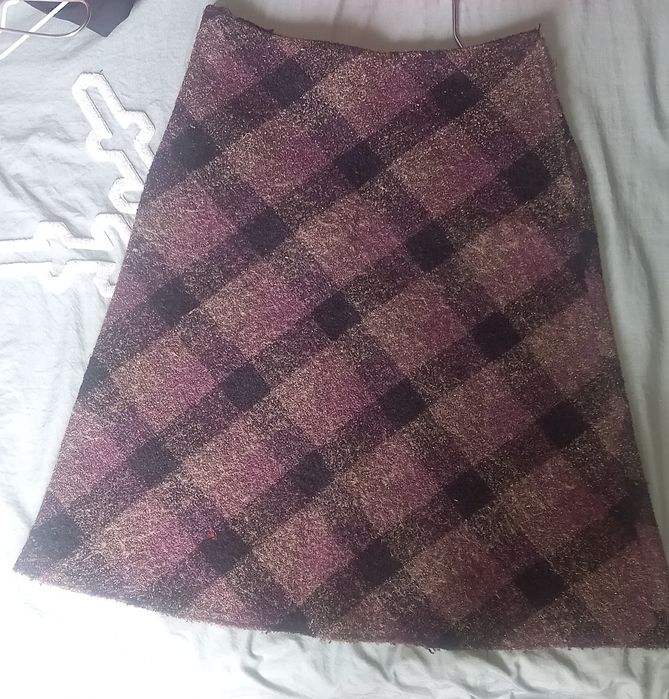 Юбка трапеция с прекрасным принтом в идеальном состоянии