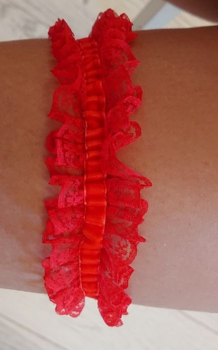 Jartiera mireasa NOUA hand made 100% in Romania Bridal garter