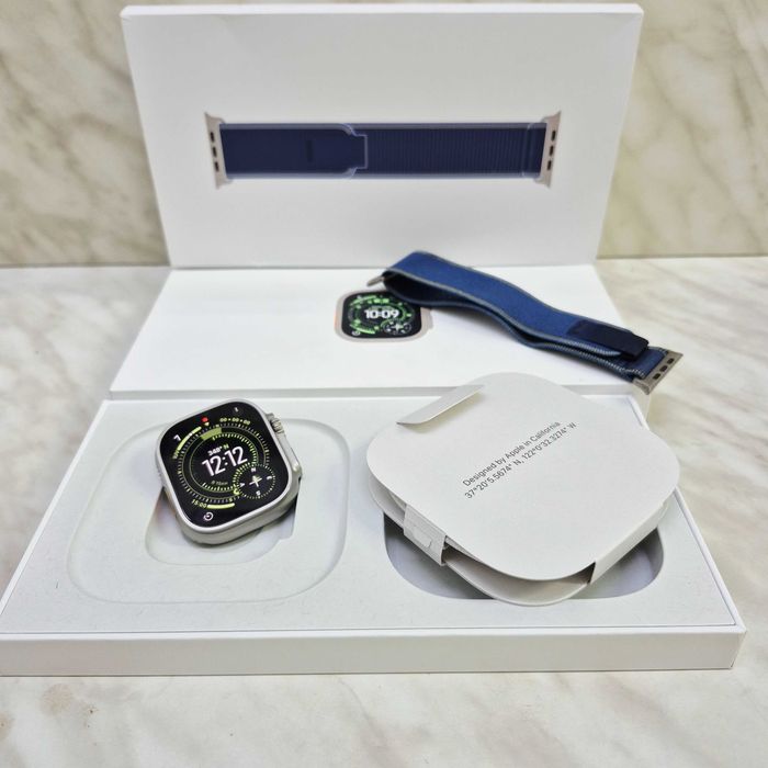 Apple Watch Ultra 3 GPS + Cellular 49mm Titanium M/L Garantie Zeus Amanet Militari 36471