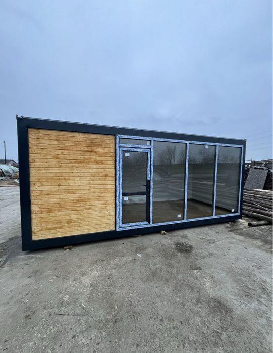 Container containere Vitrina magazin fast food showrrom