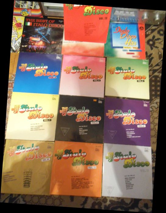 Vinyl-uri/ The Best of Italo-Disco/toata colectia vol 1-13