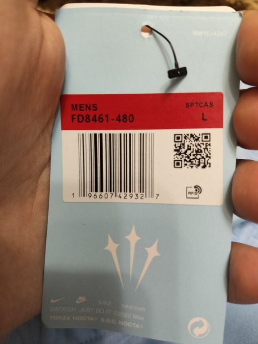 Off White stitches+Nocta Tech Pack