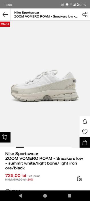 Vând o pereche de adidași Nike