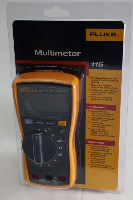 FLUKE 115 професионален цифров мултиметър, мултицет, Германия