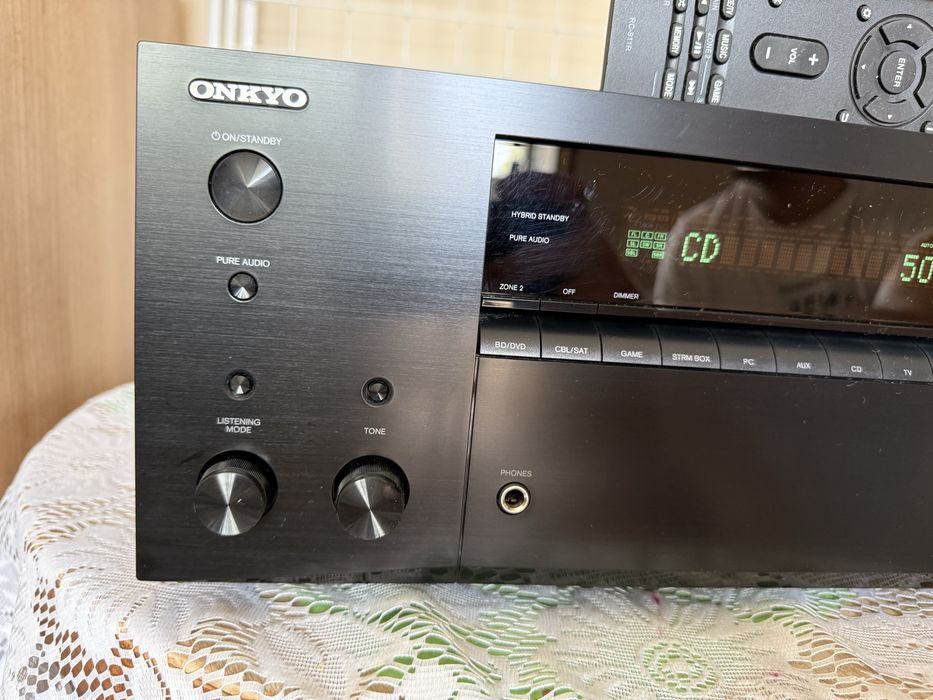 Onkyo TX-NR555 Bluetooth Wi-Fi