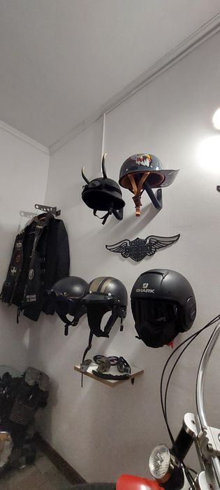 Suport casca moto/atv/ cuier geci moto