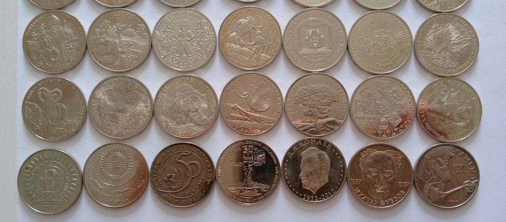 Юбилейные монеты Казахстана