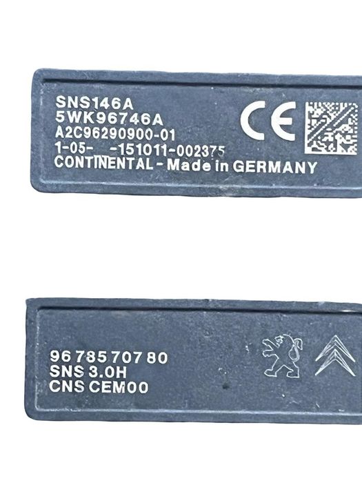 Senzor Nox Peugeot 308 Lb_ 2015 -> 1.6 Bluehdi 120 Bhx (Dv6Fc) 9678570780