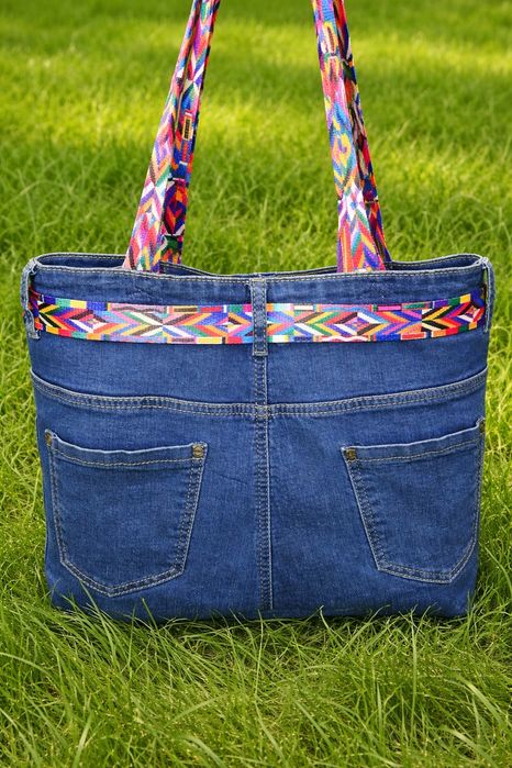 Модная Джинсовая сумка