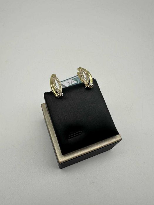 Золотые серьги артикул 1450-4/90000