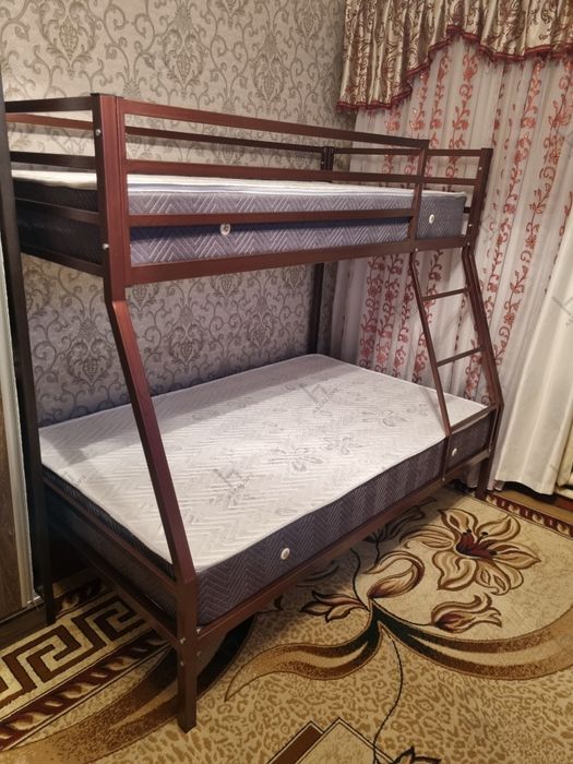 Металлическая Двухъярусная Кровать Лофт Стиле От Производителя,