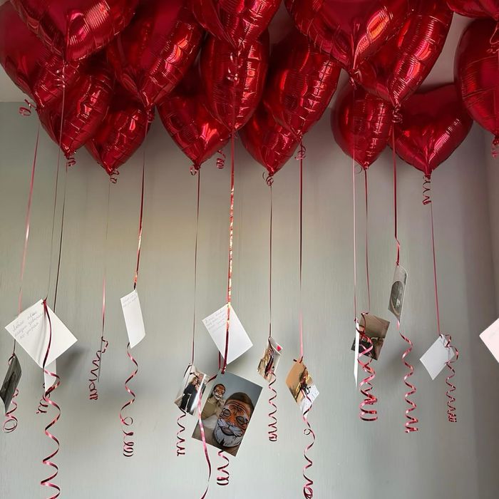 Гелиевые шары на 14 февраля