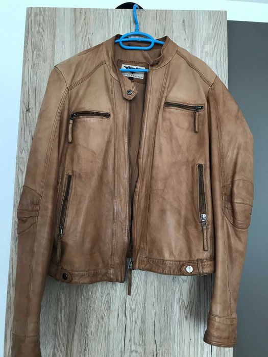 Кожено яке -  100% естествена агнешка кожа