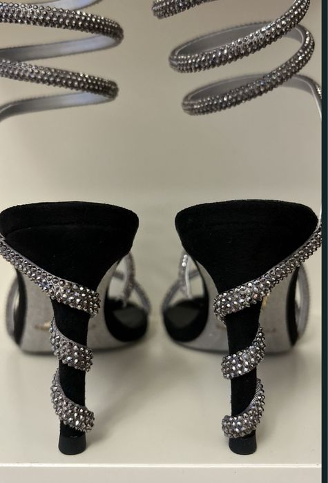 Sandale Rene Caovilla piele naturala pe stoc