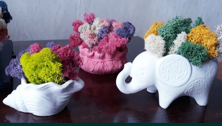 Фигурки със скандинавски мъх