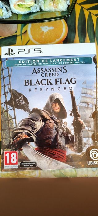 PS5 Assassin's creed Blac Flag Resynced - неотворена