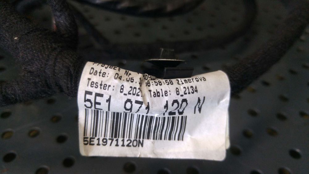 Cablaj instalatie electrica stanga fata skoda octavia 3 5e3 nl3 nr3 5e1971120n