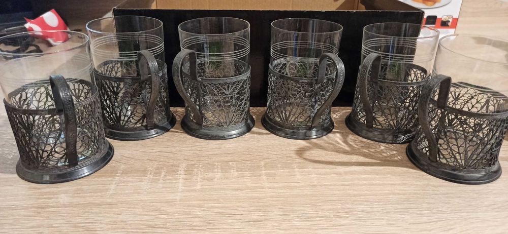 Руски стакани подстакани мнц филигран