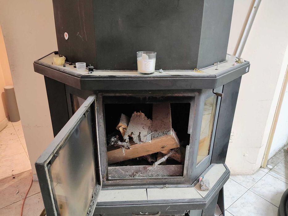 Камина с водна риза