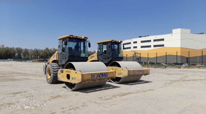 Каток грунтовый 16 - 18 тонн в аренду