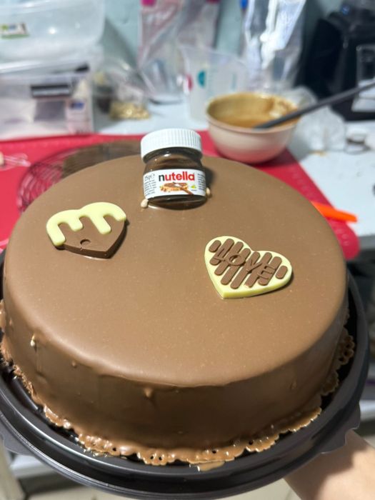 Торт мороженое, шоколадные изделия и зефир