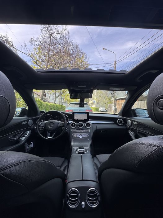 Mercedes c-class c250 4matic, trapă, head-up display, etc