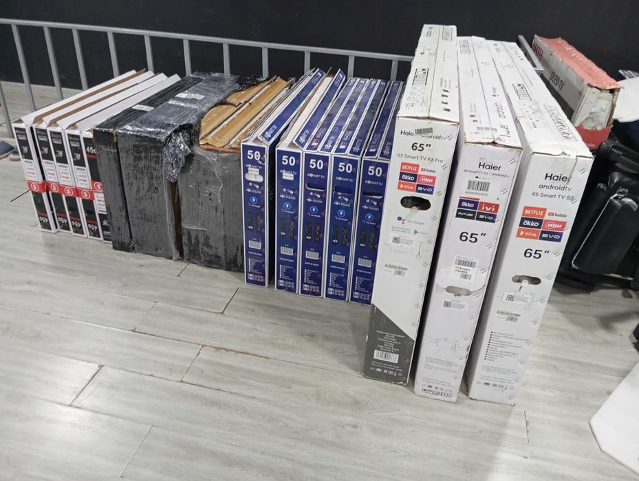 Телевизор Smart TV, Android 32, 43, 50, 55, 65, 75, 85, 100, 115