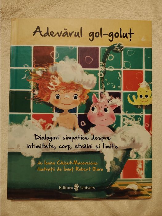 Carte pentru copii: "Adevărul gol-goluț"