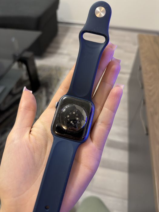 Apple Watch Series 7 2021, Blue Alu Abyss 45mm,