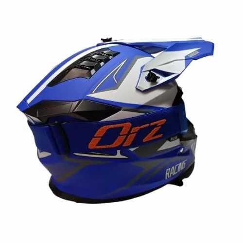 Каска Крос/Атв/Мотор с Очила  4-ри цвята