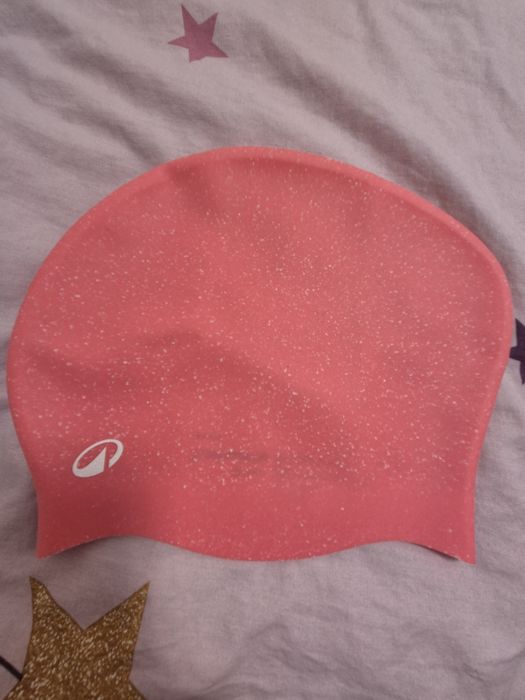 Шапка за плуване, розова