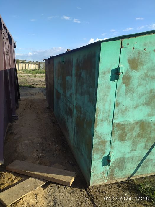 Металлический гараж