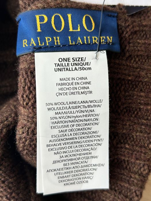 Шапка из шерсти от POLO RL