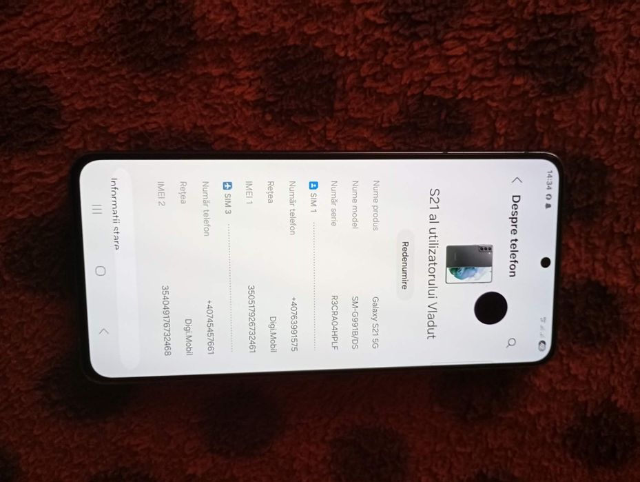 Samsung s21 5g 128/ 8gb