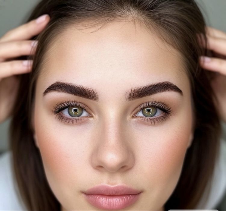 Коррекция и окрашивание бровей