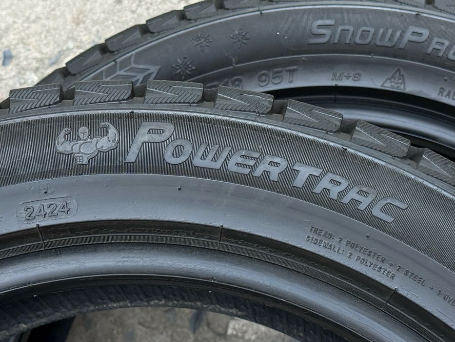 215|55 R18. Powertrac.