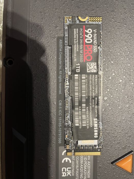ssd nvme Samsung 1tb